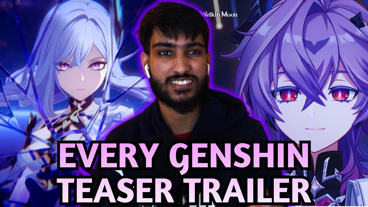 REACTING to EVERY Genshin Impact Character Teaser Trailer (Part 2)