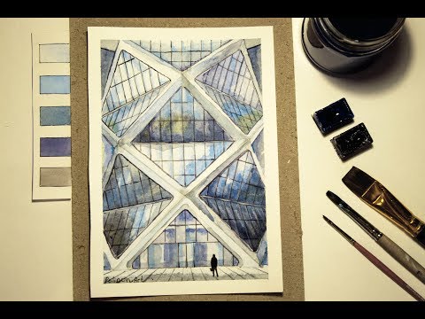 SKETCH ARCHITECTURE: Poly International Plaza