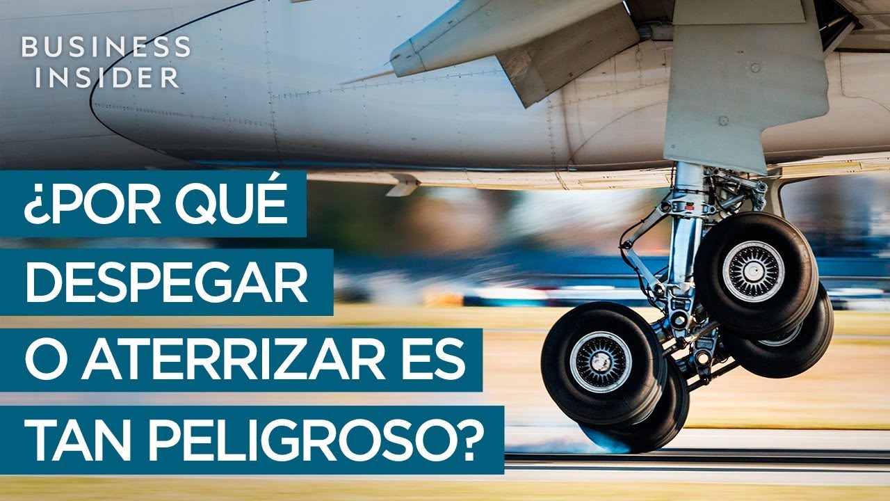 ¿Qué es más peligroso el aterrizaje o el despegue de un avión