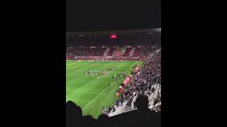 Ambientazo Real Murcia vs Hércules en Nueva Condomina Enrique Roca clásico derbi Murcia Alicante
