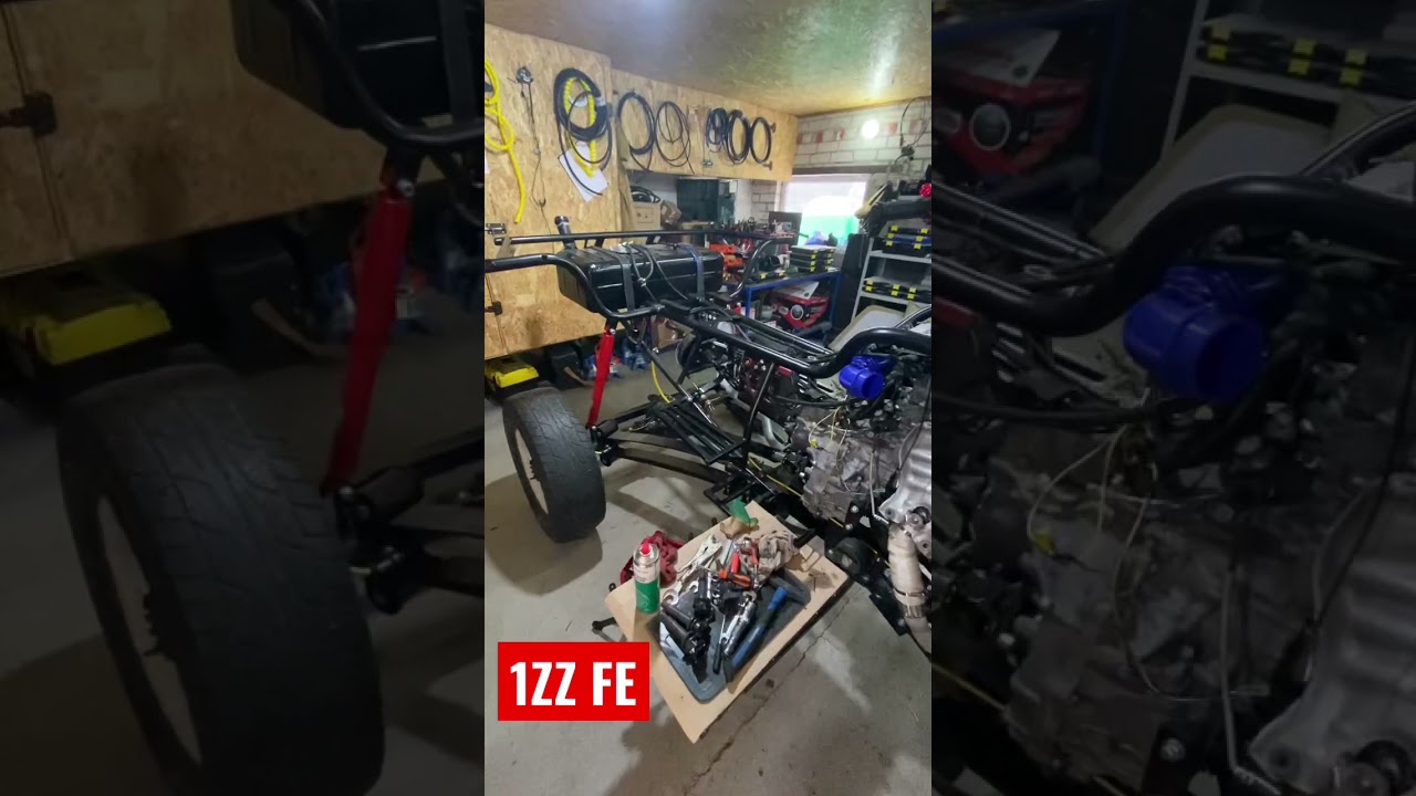 Работа 1ZZ-FE Эл. дроссель. - YouTube