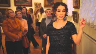 Год Культуры: Актриса Юлия Зимина провела экскурсию в Радищевском музее (г. Саратов)