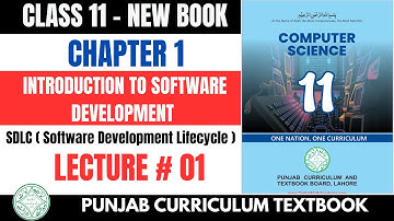 Class 11 Chapter 1 Intro to Software Engineer Computer New Book 2025 Punjab board | SDLC lecture 1
