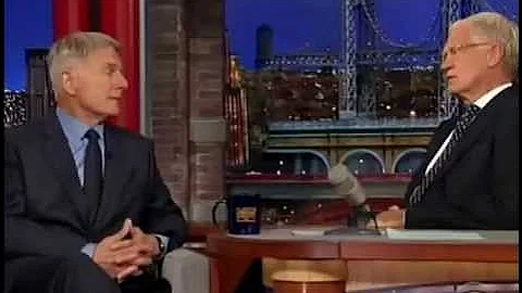 Mark Harmon:  Late Show with David Letterman - Sep...