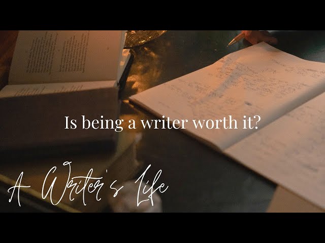 Is being a writer worth it? ~ a cozy writing vlog ~ a writers life ~ slow living writer class=