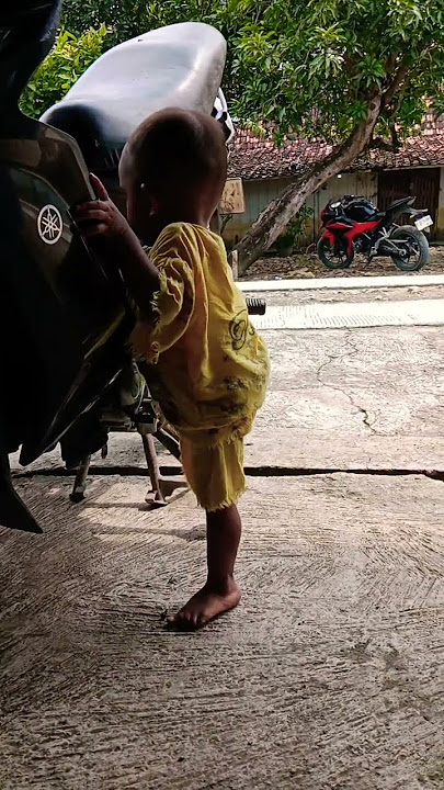 Macam macam polahmu dek #lucu #tingkahlucuanakkecil