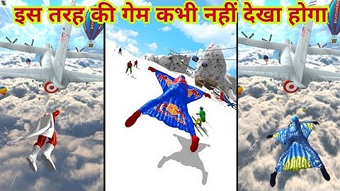 Base Jump Wing Suit Flying by BoomBit - Gameplay Walkthrough [Android, iOS Game]