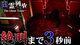 【絶対乗るな】2年前に大流行した電車が舞台のホラーゲームが怖すぎて大絶叫。【幽霊列車】