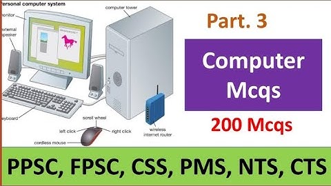 most repeated computer mcqs in ppsc | computer mcqs | nts, cts, fpsc, css | The world of knowledge