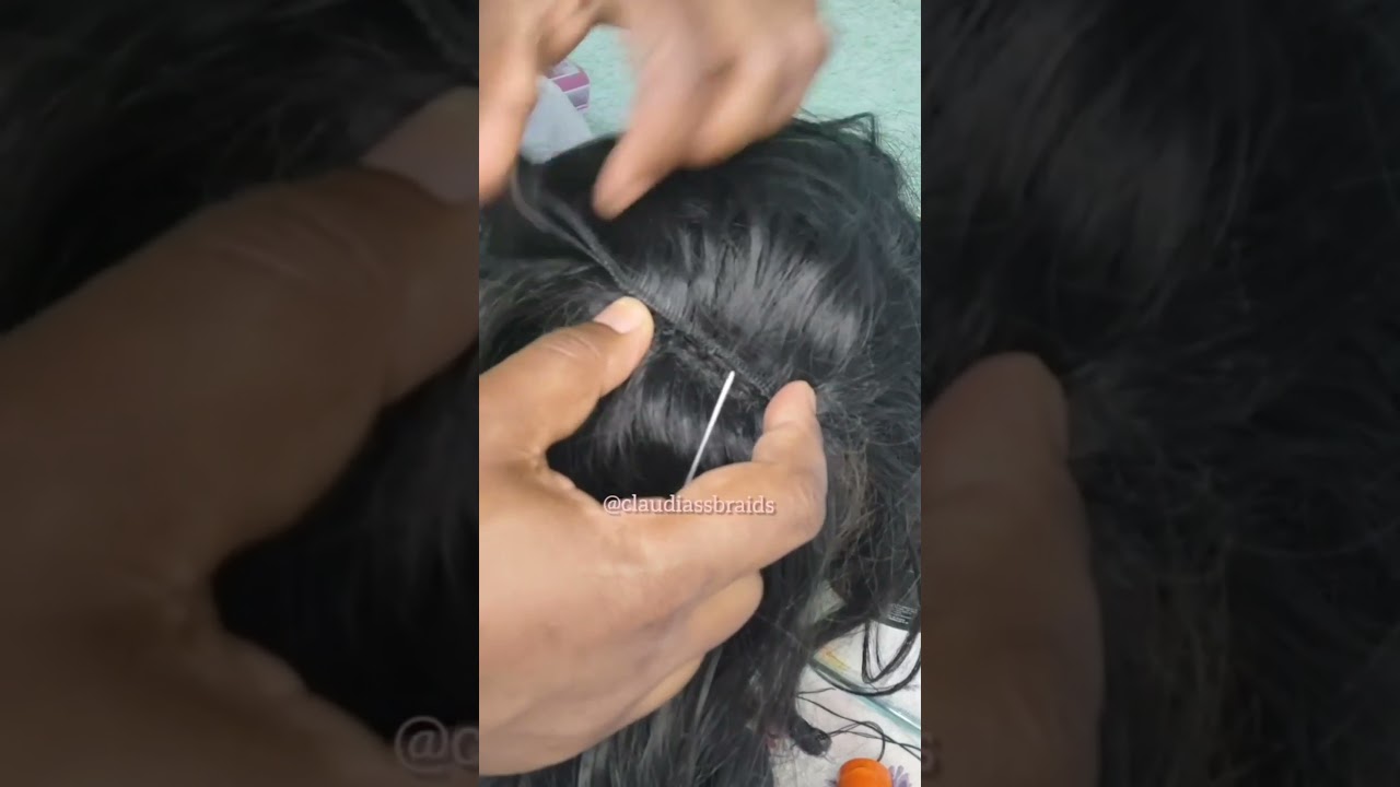 como fazer acabamento de entrelace liso #entrelace #acabamento