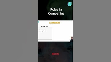 Job Roles in Accenture VS Job Roles in Cognizant