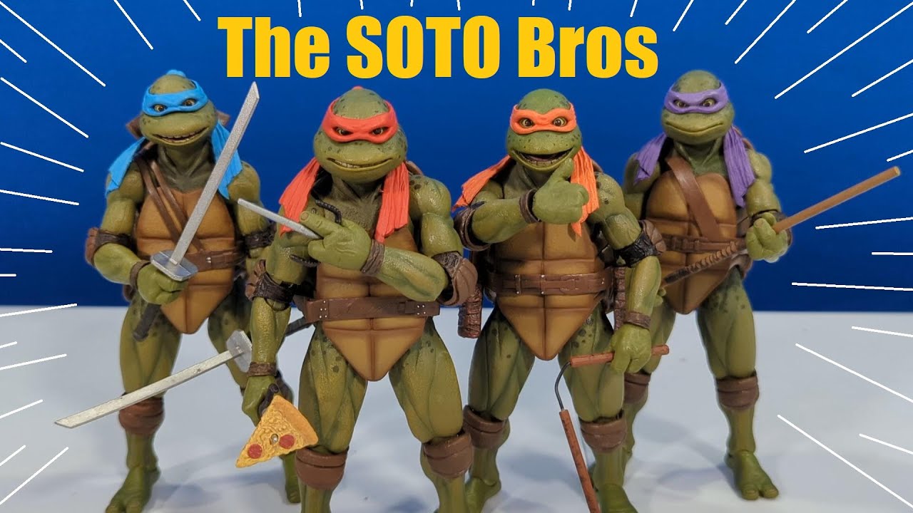 The SOTO Bros have arrived! - NECA Secret of the Ooze Teenage