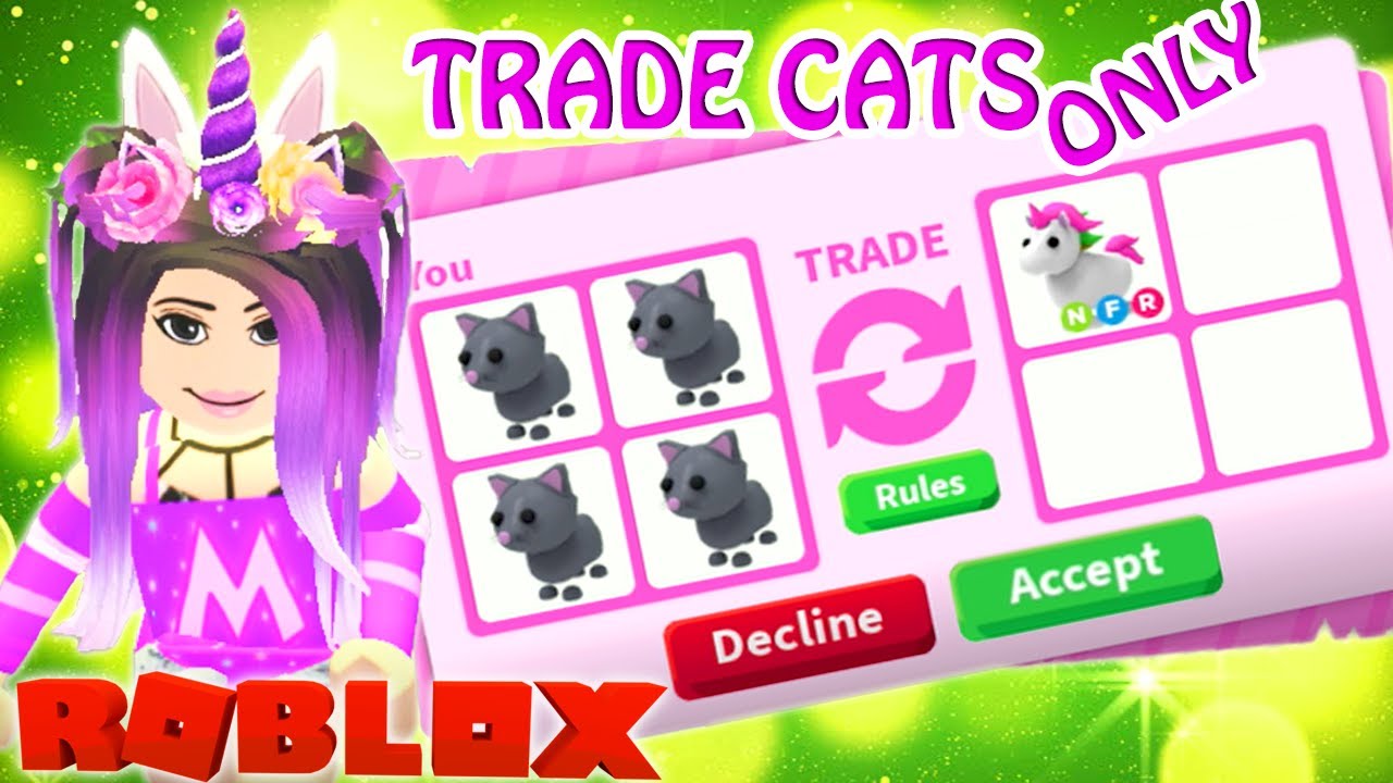 Cat, Trade Roblox Adopt Me Items