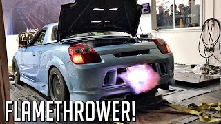 1000hp Toyota MR2 Spyder On the Dyno!