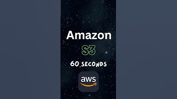 Amazon S3 in 60 seconds! #aws #s3  #cloudcomputing  #amazonwebservices