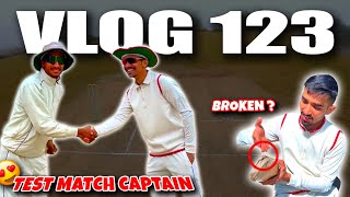 CRICKET CARDIO TEST MATCH CAPTAIN😍| Next level SLEDGING🔥| Test Match Cricket Vlog (PART-1)