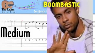 Video thumbnail of "Shaggy - Boombastic Guitar Tab"