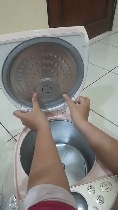 cara membersihkan philips digital ricecooker #philips #ricecookercake #blossom