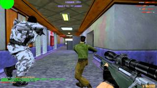 CS1.6狙擊槍練習 Counter Strike sniper practice