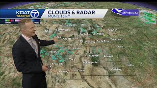 Warmer now with a midweek cool down and rain chances