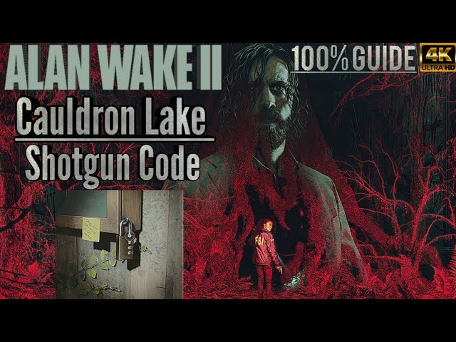 What is the shotgun code in Alan Wake 2 in the general store