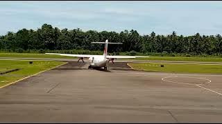 WINGS AIR TINGGAL LANDAS DARI BINAKA NIAS KE KUALANAMU MEDAN