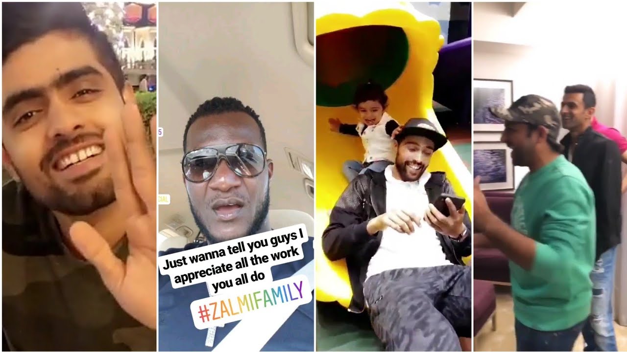 Babar, waqar, shoaib etc celebrating inzimam's birthday + ad shoot behind the scenes Psl 4 2019 HD