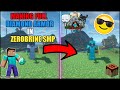 I made full diamond armor in zerobrine smp | Pojav launcher| #minecraft #lapatasmp