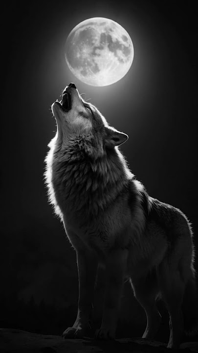 LOBO AULLANDO
