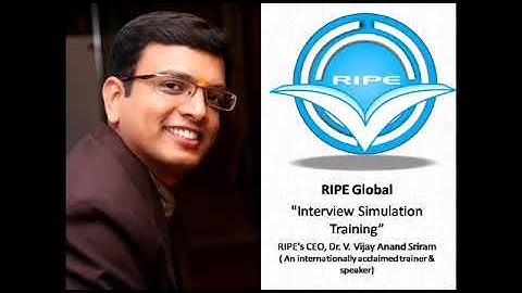 RIPE Global Interview Simulation Training
