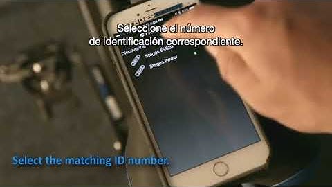 Cómo actualizar el firmware del medidor de potencia con la aplicación StagesPower - Español