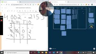 Subtracting Whole Numbers Standard Algorithm