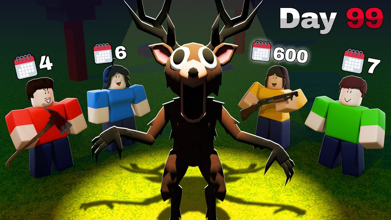 I Secretly Joined NOOBS in 99 Nights in the Forest!