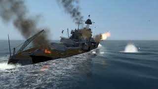 Living Silent Hunter 3 Warship Battle Tirpitz Vs Colorado