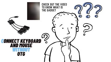 Connect keyboard and mouse with mobile | without OTG HOW | Budget gadget | Collab with Friends world