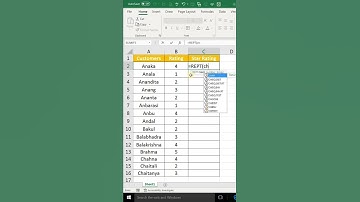 Add Star Rating Chart in Excel #shorts #excel #excelshorts
