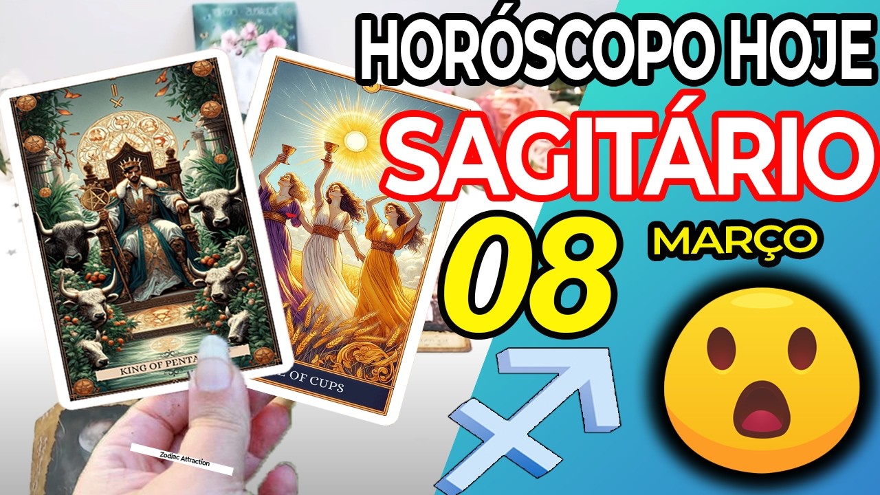 ☢️APARECERÁ DE REPENTE😲E MUDARÁ SUA VIDA💰 Sagitário ♐ 8 Março 2026 | Horoscopo do dia de hoje ♐
