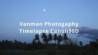 Canon 90D Timelapse Video