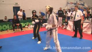Carradh O'Donovan v Gloria DeBei Bristol Open 2011
