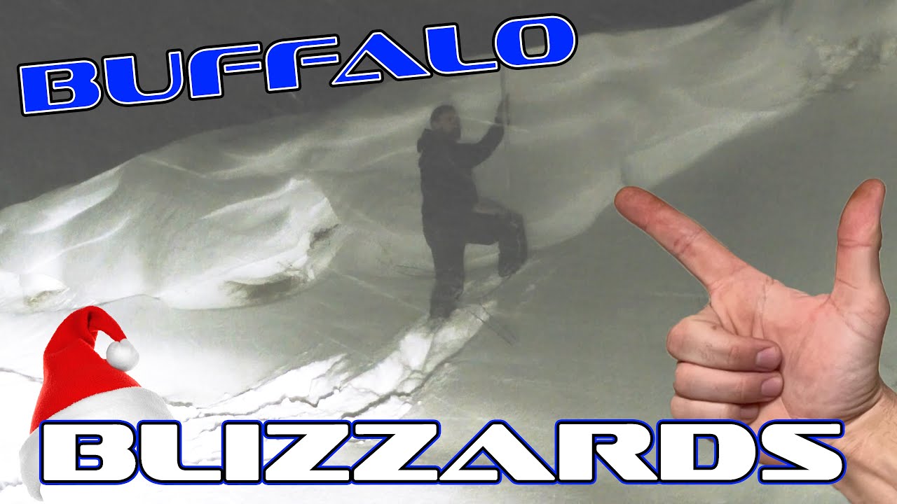 BUFFALO Snow Storm MASSIVE SNOW Buries the City in NEW YORK