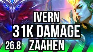 IVERN vs ZAAHEN (JGL) | 31K damage | KR Master | 26.8
