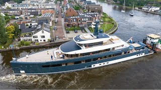 The 59.9m/ 196.5ft Feadship B (ex Project 713)