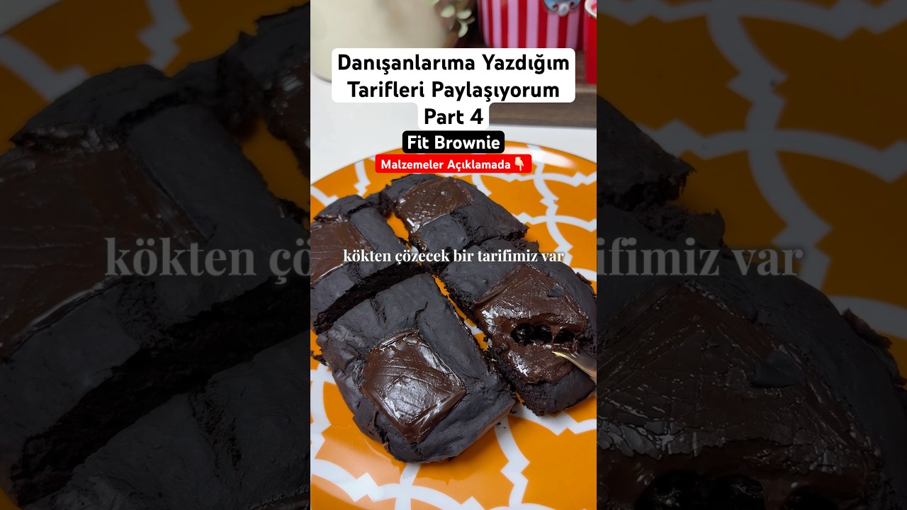 Danışanlarıma Yazdığım Brownie Tarifi | Diyetisyen Tarifleri Part 4 Danışanlarıma Yazdığım Brownie Tarifi | Diyetisyen Tarifleri Part 4
