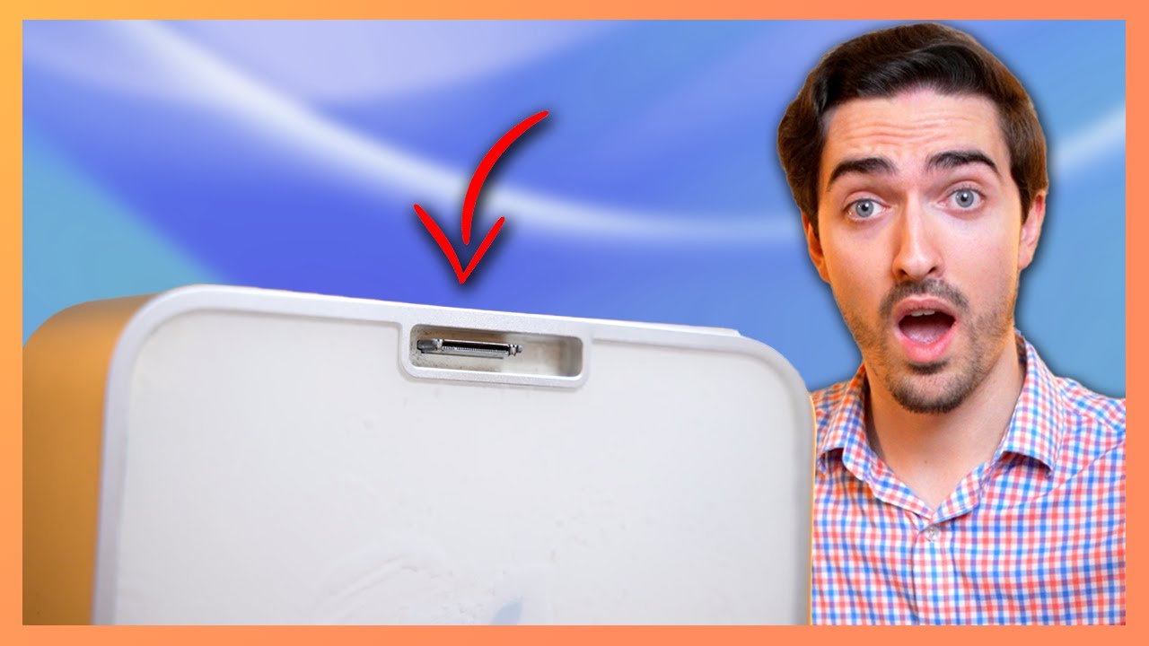 This crazy Mac mini prototype has an iPod dock on top... - YouTube