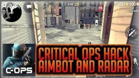 Critical ops 1.17.0f1147  mega hack mod (radar,aim)