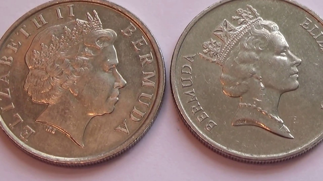Two Old Queen Elizabeth Bermuda Coins Coins Queen Elizabeth Olds