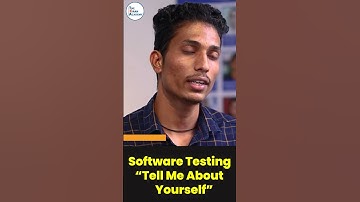 Software Testing Questions | Tell Me About Yourself | #shorts #kiransir #javaprogramming