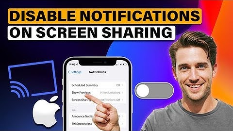 How to Turn Off Notifications While Screen Sharing