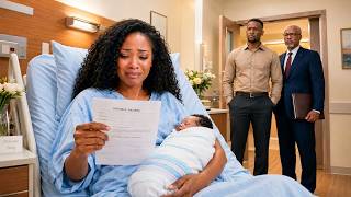 Husband Served Divorce Papers Hours After Childbirth, Unaware She Owned The Company He Managed