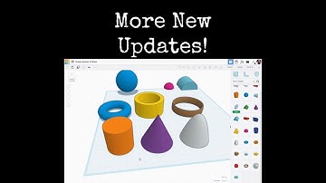 TinkerCAD Tips!  More New Updates!                    #tinkercad #caddesign #3dprintable #3dprinting